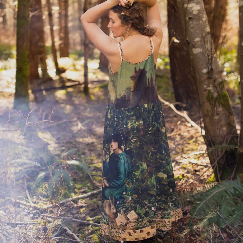 ⭐️Market of Stars⭐️ Bella Notte Bohemian Artisan Soft Bamboo Dress